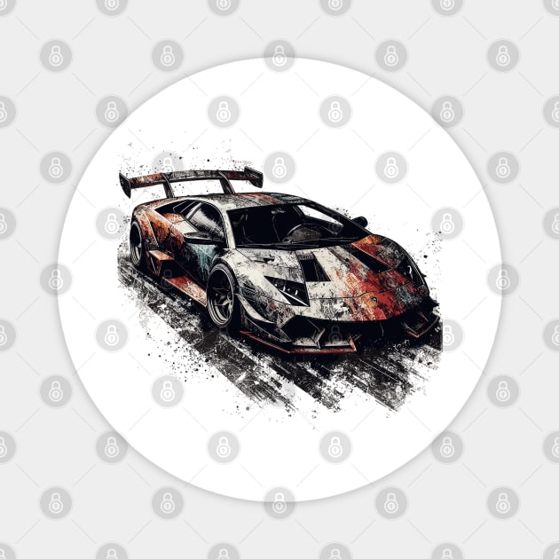 Lamborghini Murcielago Magnet by Vehicles-Art